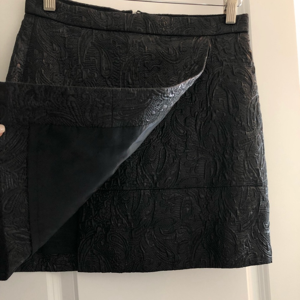 Jcrew Black Origami skirt. Excellent condition